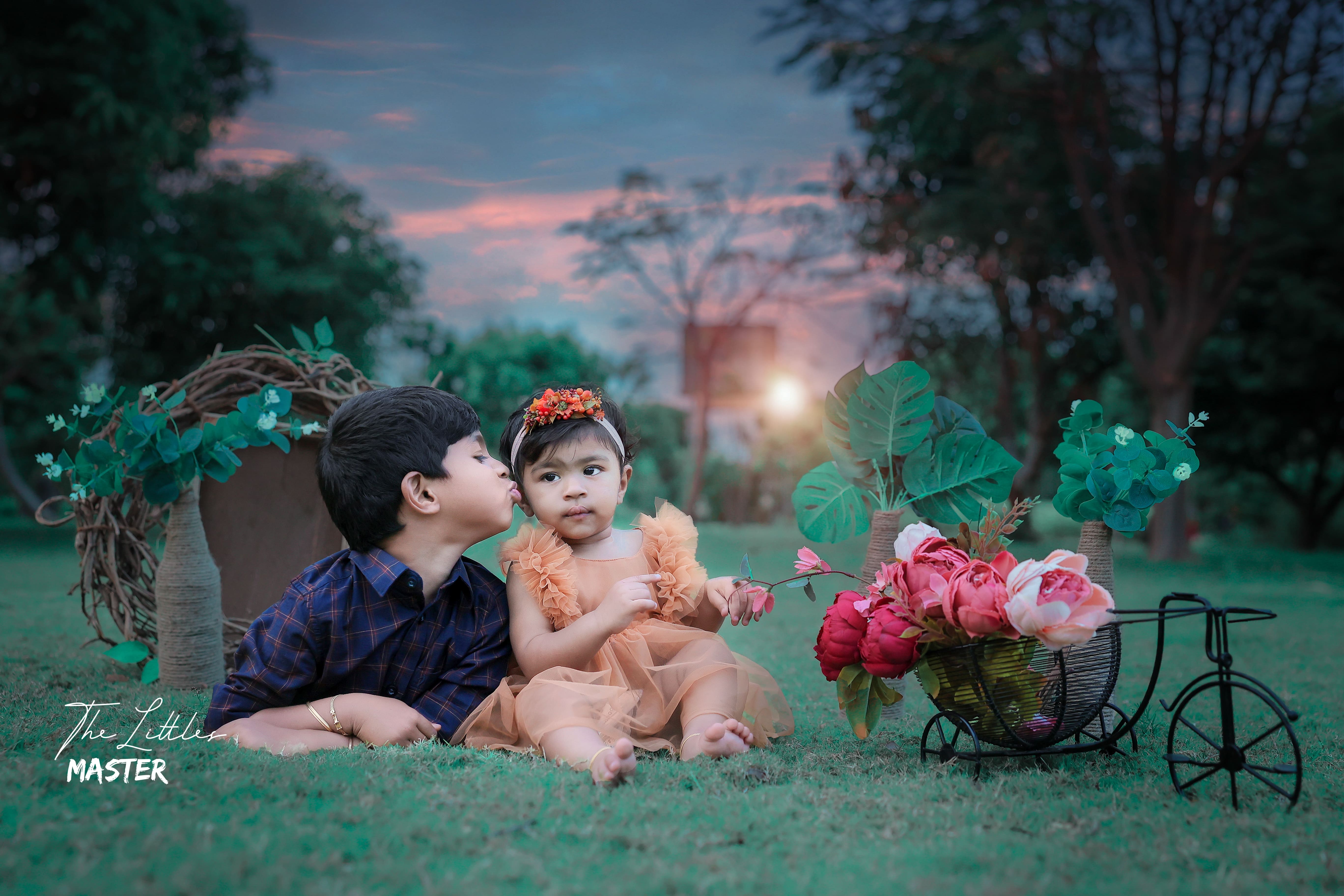 New Born Baby Photoshoot in Tenkasi